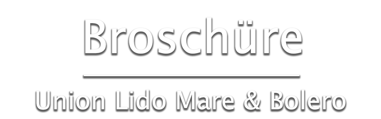 Bolero Holidays Union Lido Broschure